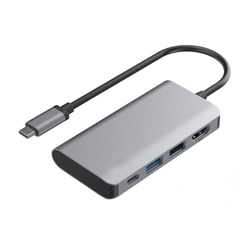 4-in-1 Type-C Hub - HDMI 4K/60Hz, PD3.1 + 10Gbps Data