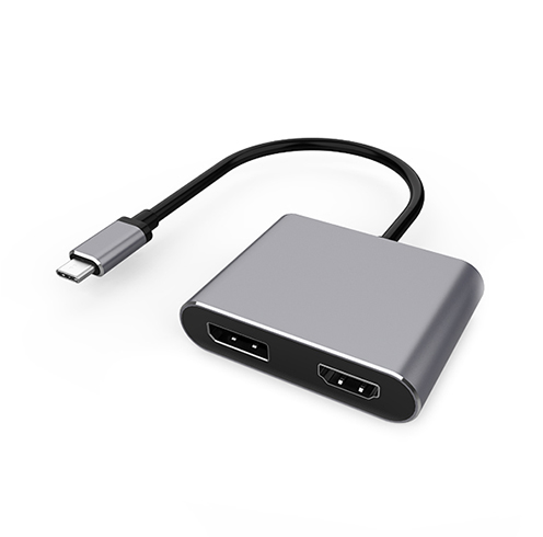 USB-C to HDMI DisplayPort Adapter 4K@60Hz