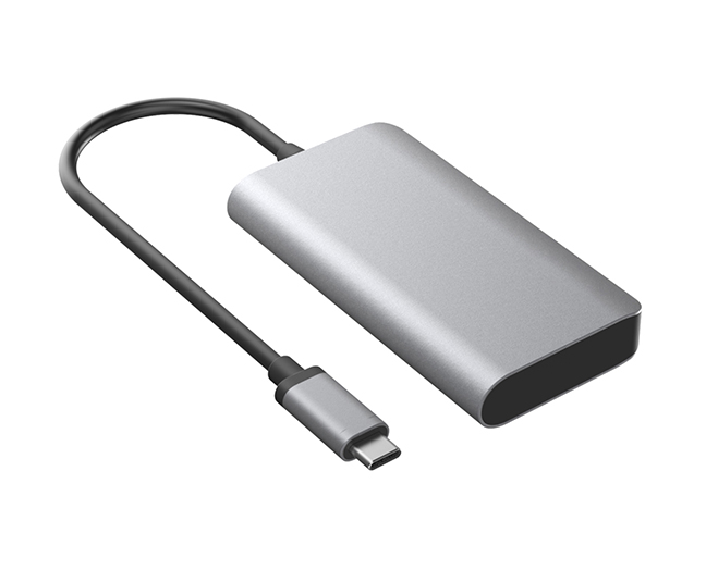 USB C Hub with 4K USB C to HDMI Adapter, USB-C Multiport Adapter