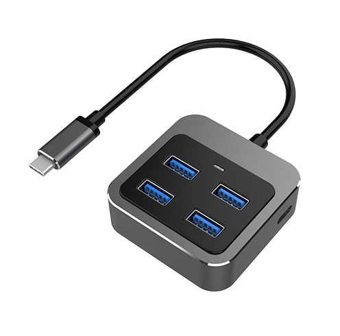 4-in-1 USB C Hub, 4 USB3.1 Gen2 Ports
