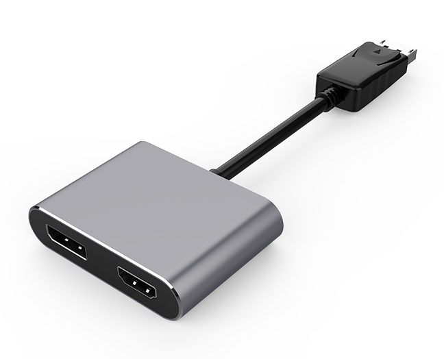 DisplayPort to HDMI and DisplayPort  Adapter, Multi Monitor Splitter