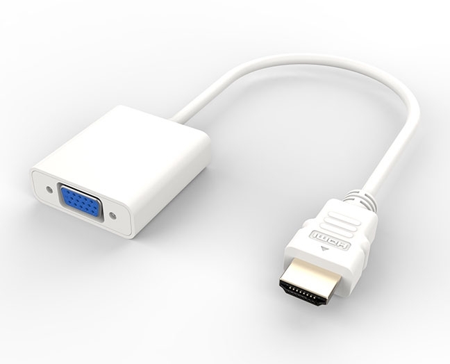 HDMI to VGA Adapter with Audio and Power