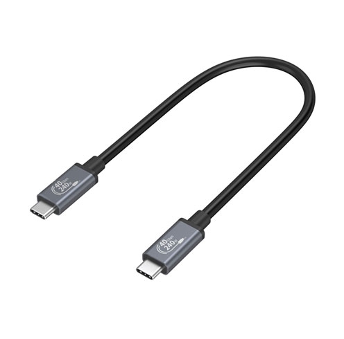 USB-IF Certified USB4 Cable, 2.6ft/0.8m (Aluminum)