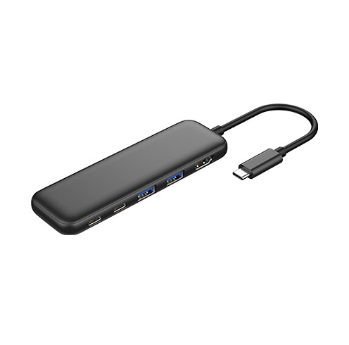 5-in-1 USB-C Portable Travel Hub